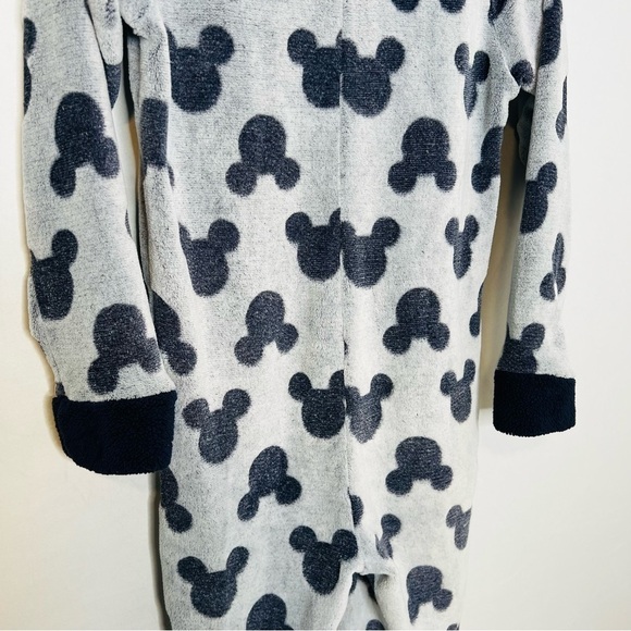 Disney Mickey Mouse-Print Fleece Onesie. Size Small. - Picture 11 of 16